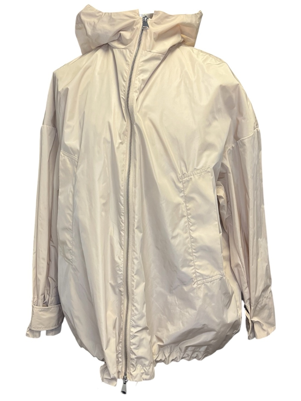 Lis Lareida Nylon Hooded Rain Jacket